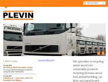 Tablet Screenshot of plevin.co.uk